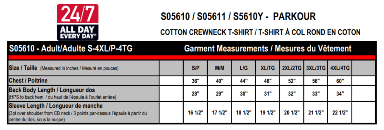 Parkour Men's Crew Neck Tee