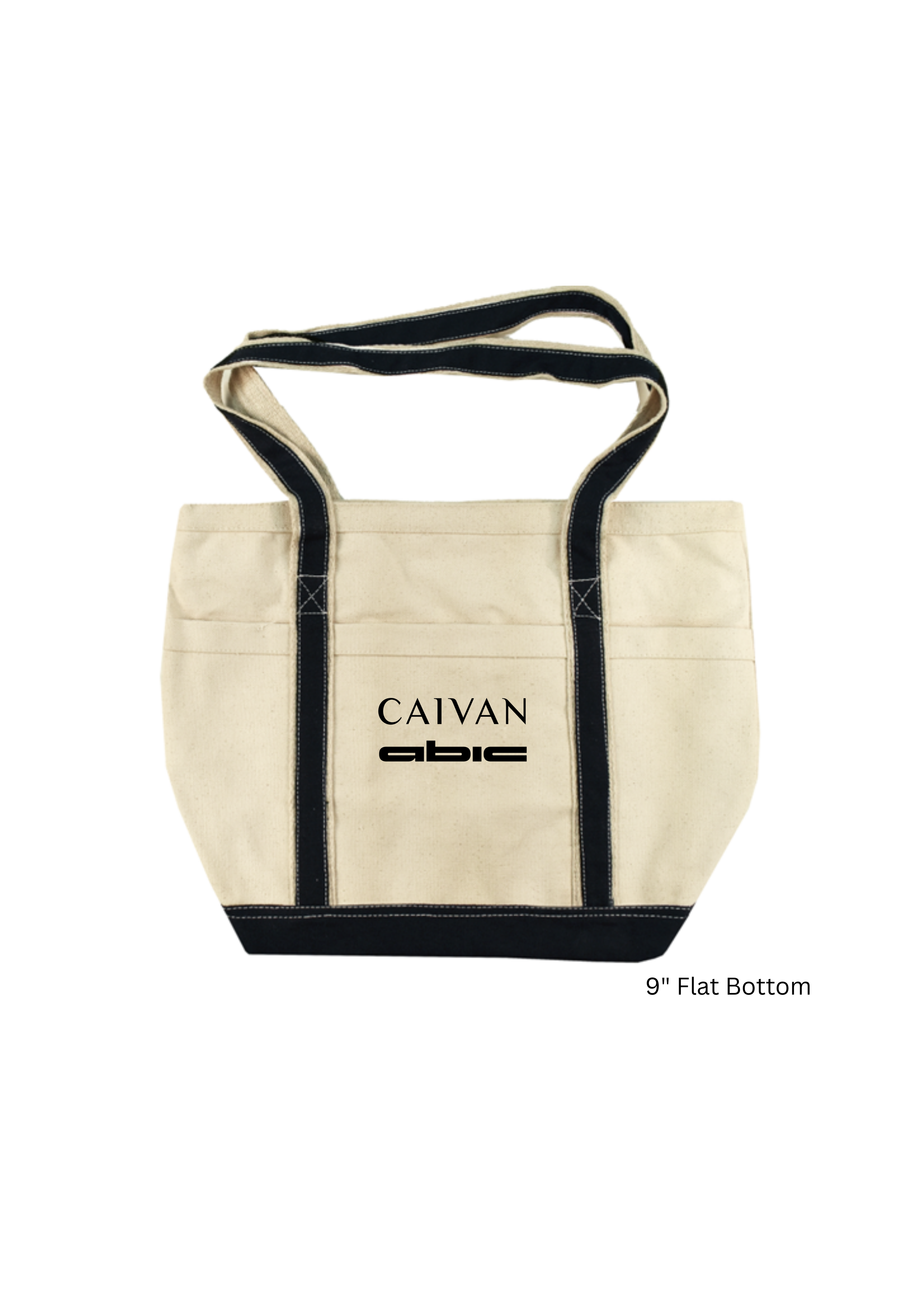 Zipper-Close Boat Tote