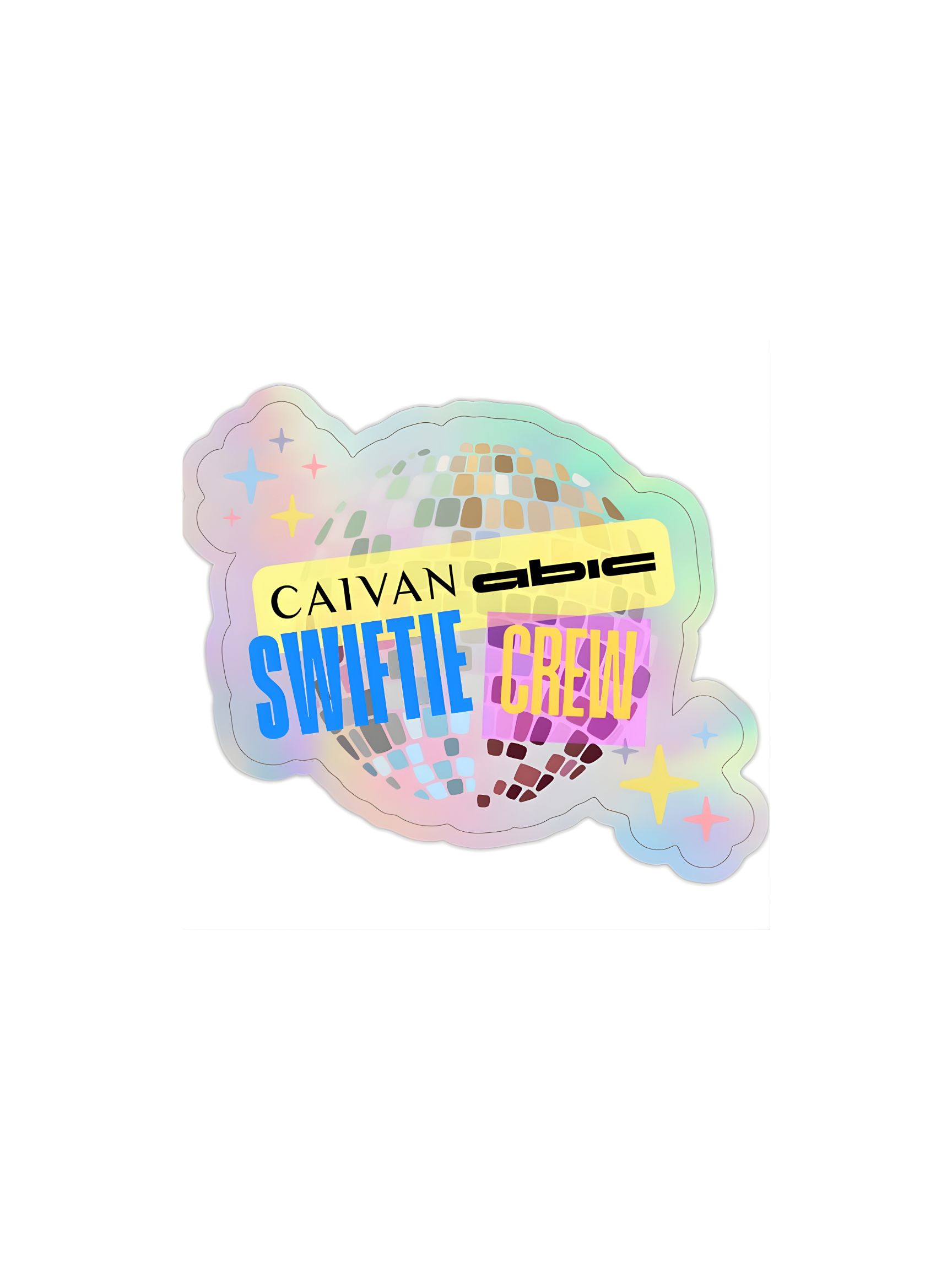 LIMITED EDITION! Caivan | ABIC Swiftie Crew Sticker